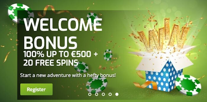 Lapalingo online casino review welcome bonus